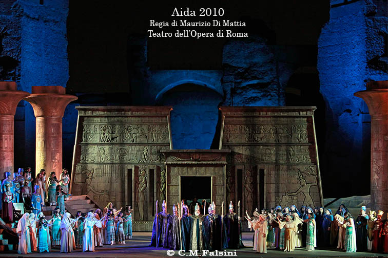 Aida 2010 -  Terme di Caracalla - Teatro dell'Opera di Roma