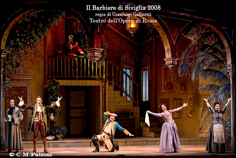 Il Barbiere di Siviglia 2008  Teatro dell'Opera di Roma