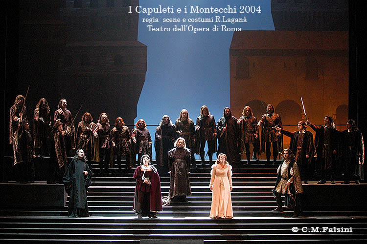 Capuleti e Montecchi 2004 regia di Roberto Laganà Teatro dell'Opera di Roma