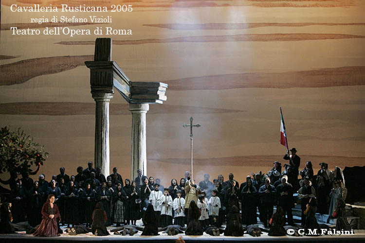 CAVALLERIA RUSTICANA 2005 regia di Stefano Vizioli