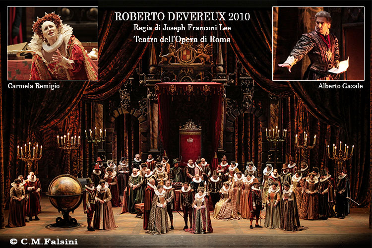 Roberto Devereux 2010 - regia di J.FRanconi Lee Teatro dell'Opera di Roma -