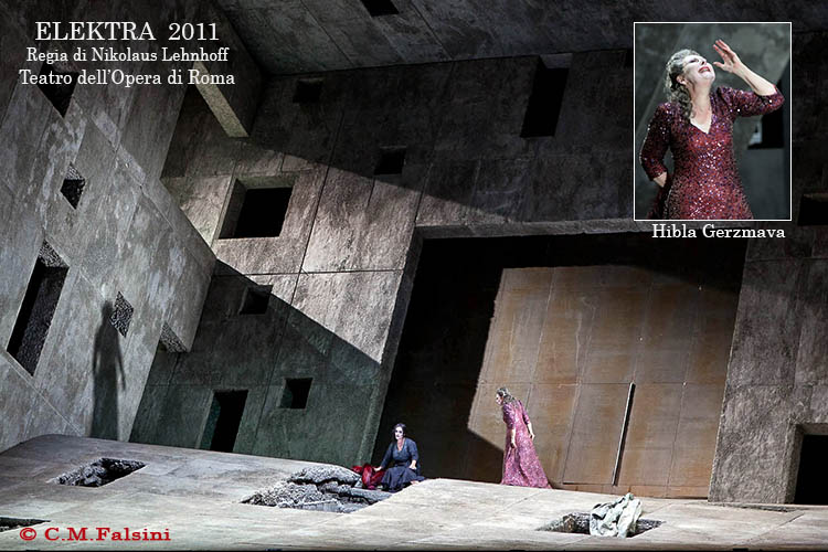 Elektra 2011 regia Lenhoff al Teatro dell'Opera di Roma