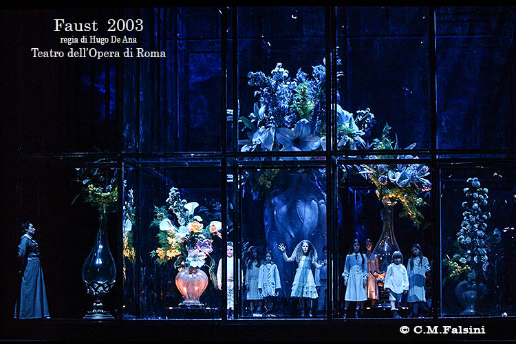Faust 2003 regia di Hugo De Ana. Teatro dell'Opera di Roma