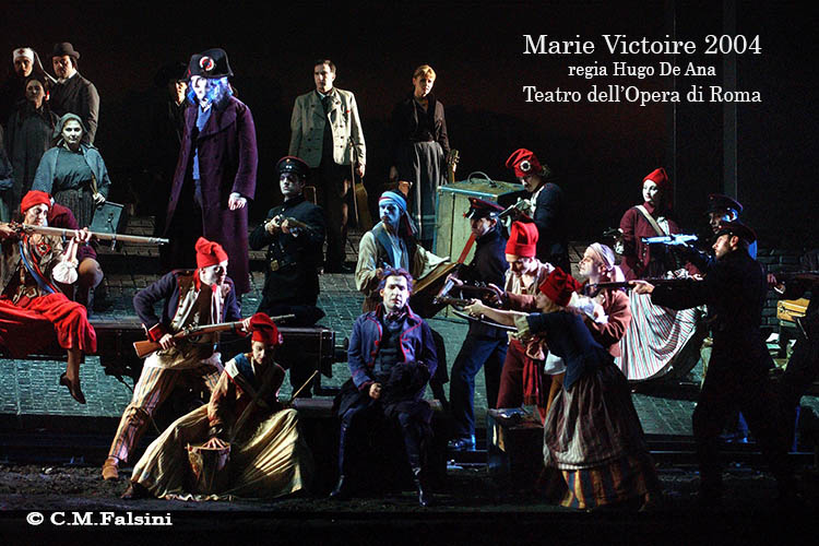 Marie Victoire 2004 regia di Hugo De Ana Teatro dell'Opera di Roma