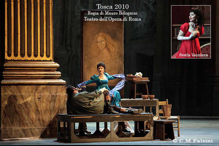 Tosca 2010 regia di Mauro Bolognini - Teatro dell'Opera di Roma
