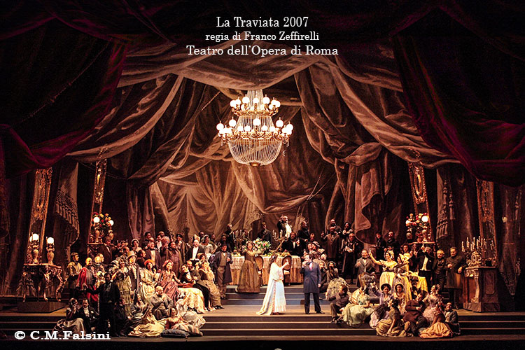 La Traviata-2007 regia e scene di Franco Zeffirelli