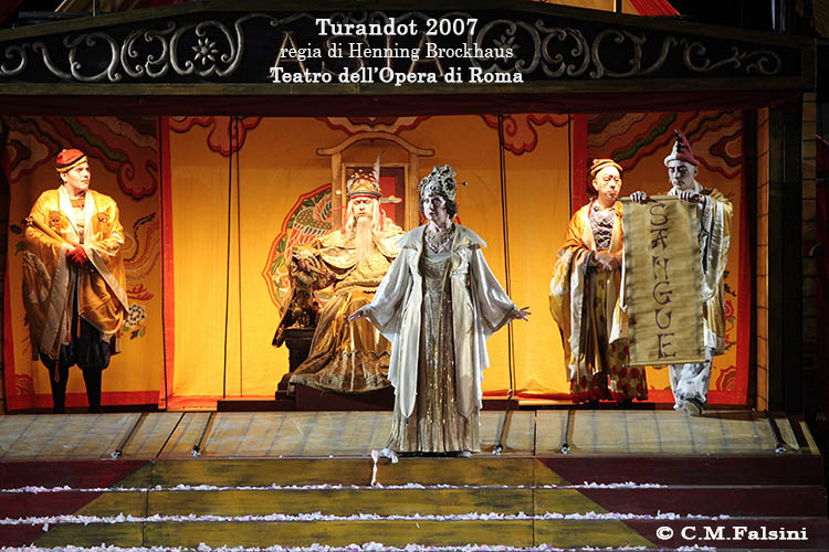 Turandot 2007. Teatro dell'Opera di Roma