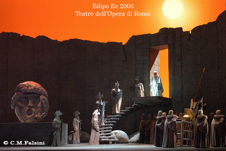 EDIPO RE 2005 Teatro dell'Opera di Roma