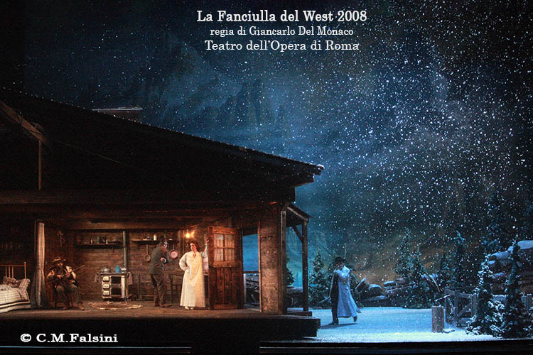 La Fanciulla del West 2008 Teatro dell'Opera di Roma