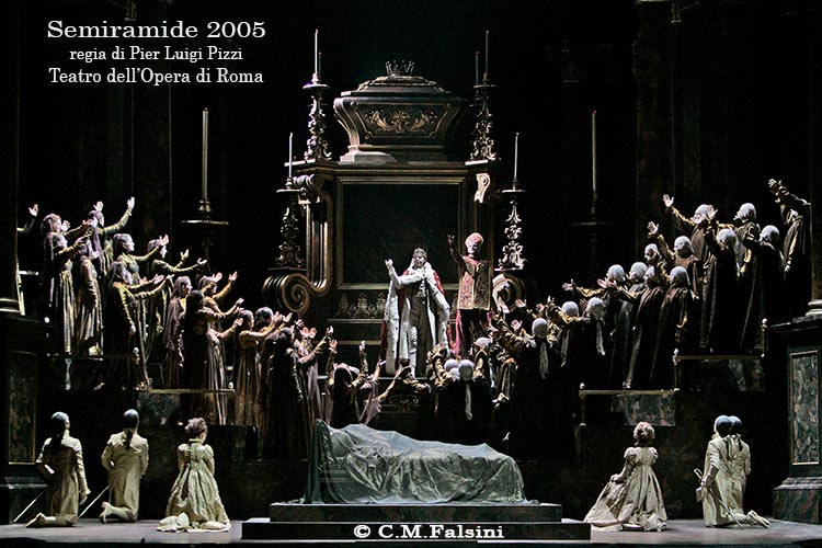 SEMIRAMIDE 2005 regia di Pier Luigi Pizzi