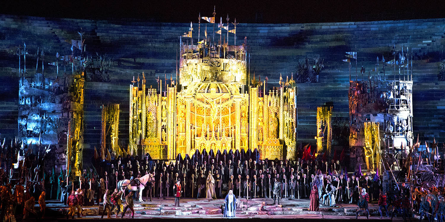 Il Trovatore - regia di Franco Zeffirelli - Arena di Verona 2013